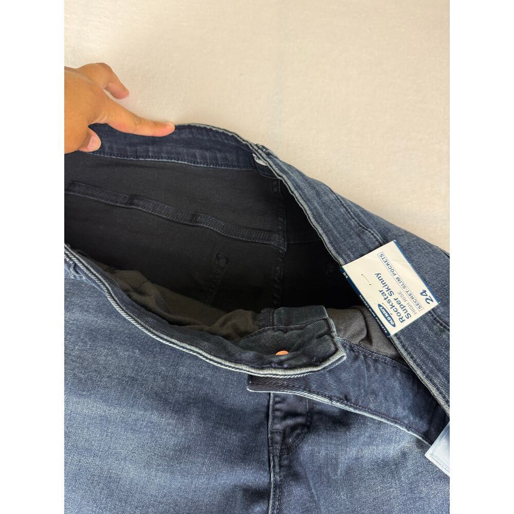 Old Navy Women's Plus Size 24 Rockstar Super Skinny Jeans NWT - Picture 4 of 10